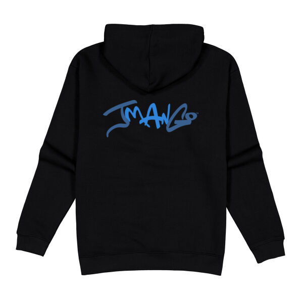 Men's Hoodie - Blue Logo Thumbnail