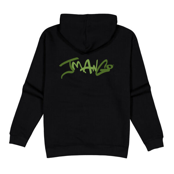 Men's Hoodie - Green Logo Thumbnail